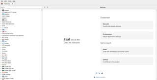 Simple offline API documentation browser