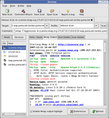 The Network Mapper Front End