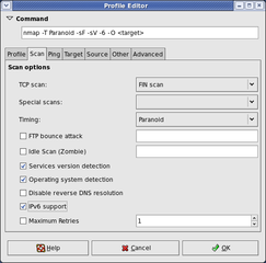 The Network Mapper Front End