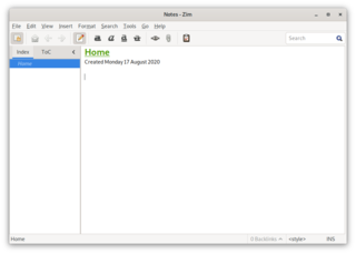An empty wiki, with Table of Contents and Task List plugins enabled