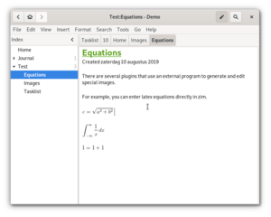 graphical text editor based on wiki technologies