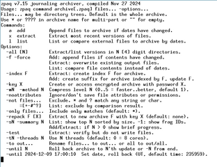 maximum reference compressor for ZPAQ open standard