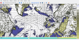 Weather data visualization,  GRIB file viewer