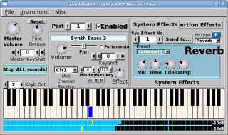 Realtime software synthesizer for Linux