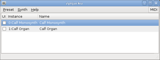 JACK based host for LV2 synths and LV2 plugins