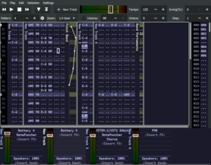 Easy to use, tracker-inspired music sequencer