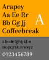 fonts-arapey