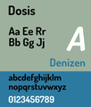 fonts-dosis