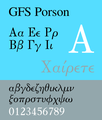 fonts-gfs-porson