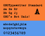 fonts-gnutypewriter