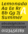fonts-lemonada
