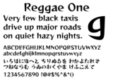 fonts-reggae