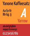 fonts-yanone-kaffeesatz