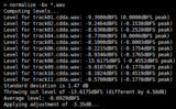 normalize-audio