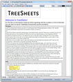 treesheets